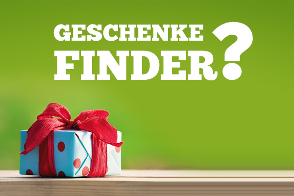 Die besten Geschenkideen mit dem Geschenkefinder